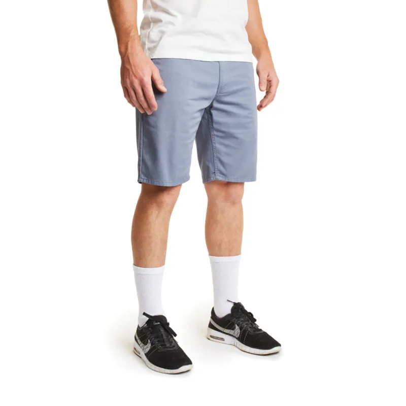 Toil II Hemmed Short - Grey Blue sold by Brixton