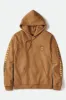 Crest Hood - Mojave/Deep Brown/Limelight sold by Brixton