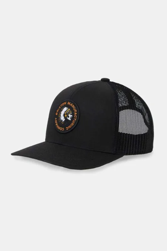 Revere Netplus Trucker Hat - Black sold by Brixton