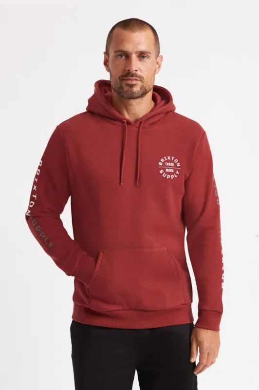 Oath VI Hood - Dark Brick sold by Brixton