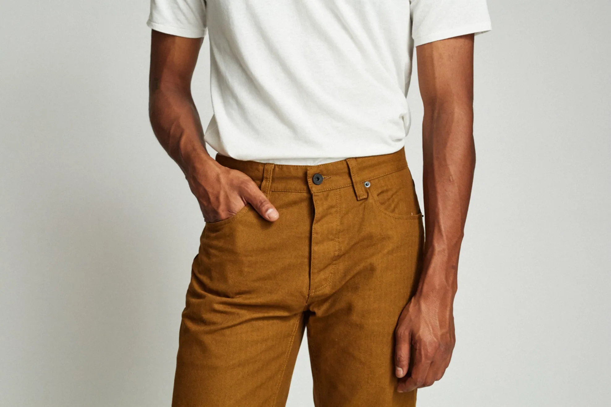 Labor 5-Pocket Pant - Copper sold by Brixton product image thumbnail 3