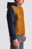 Abraham Convertible Jacket - Copper/Navy sold by Brixton