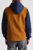 Abraham Convertible Jacket - Copper/Navy sold by Brixton
