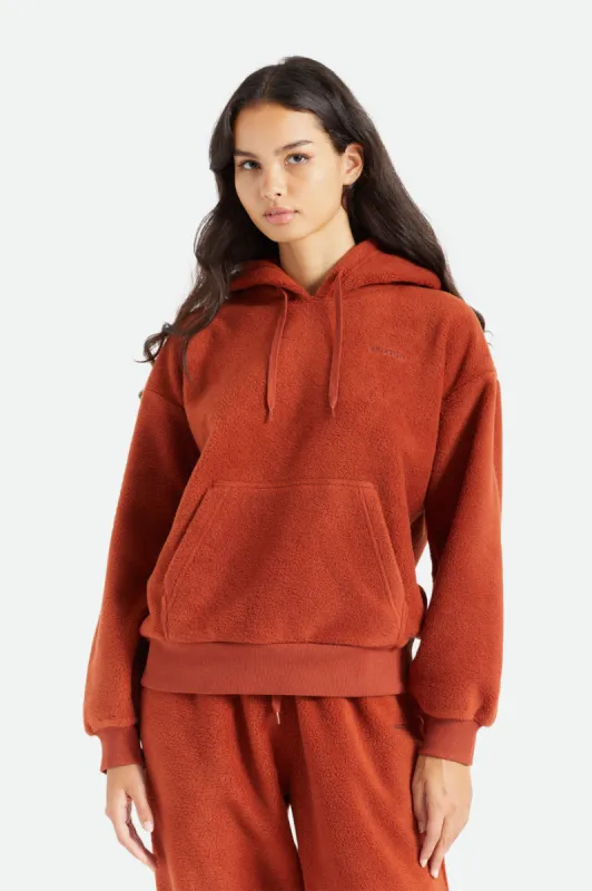 Weekender Blanket Hoodie - Burnt Henna made by Brixton