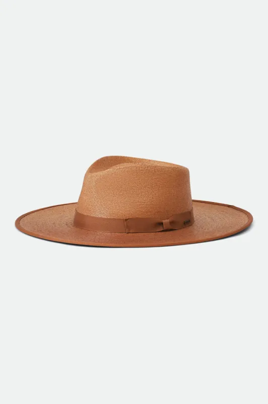 Jo Straw Rancher Hat Limited - Rust Regular Tripilla sold by Brixton
