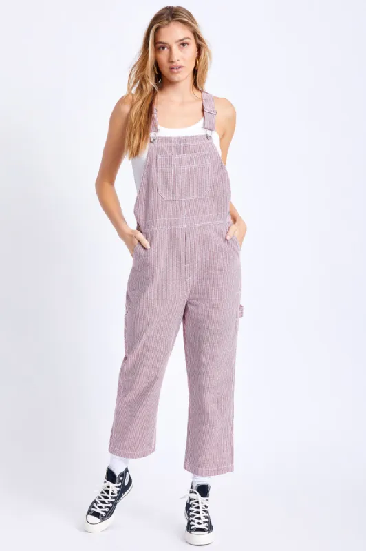 Christina Crop Overall - Cowhide sold by Brixton