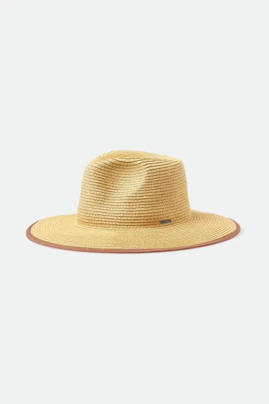 Santiago Straw Rancher Hat - Natural sold by Brixton