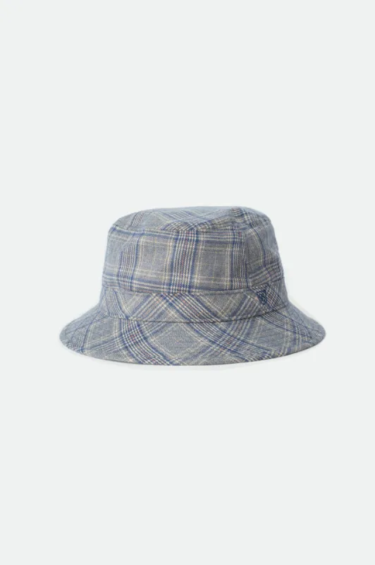 B-Shield Bucket Hat - Casa Blanca Blue sold by Brixton