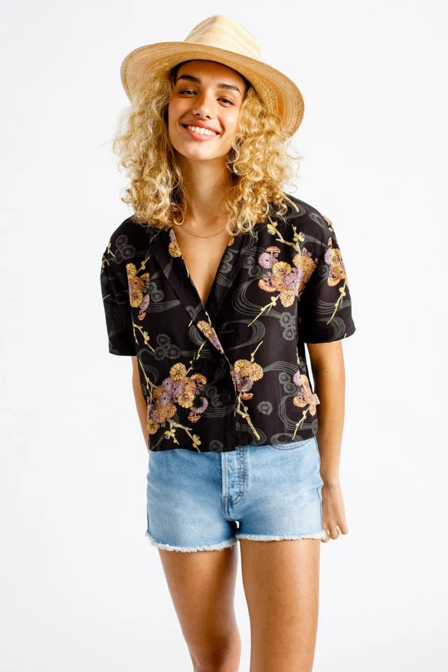 Gemma S/S Woven - Black sold by Brixton