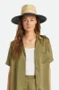 Joanna Festival Hat - Black/Honey sold by Brixton