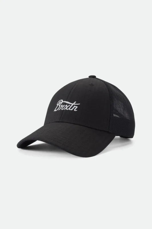 Stith NetPlus LP Mesh Cap - Black sold by Brixton