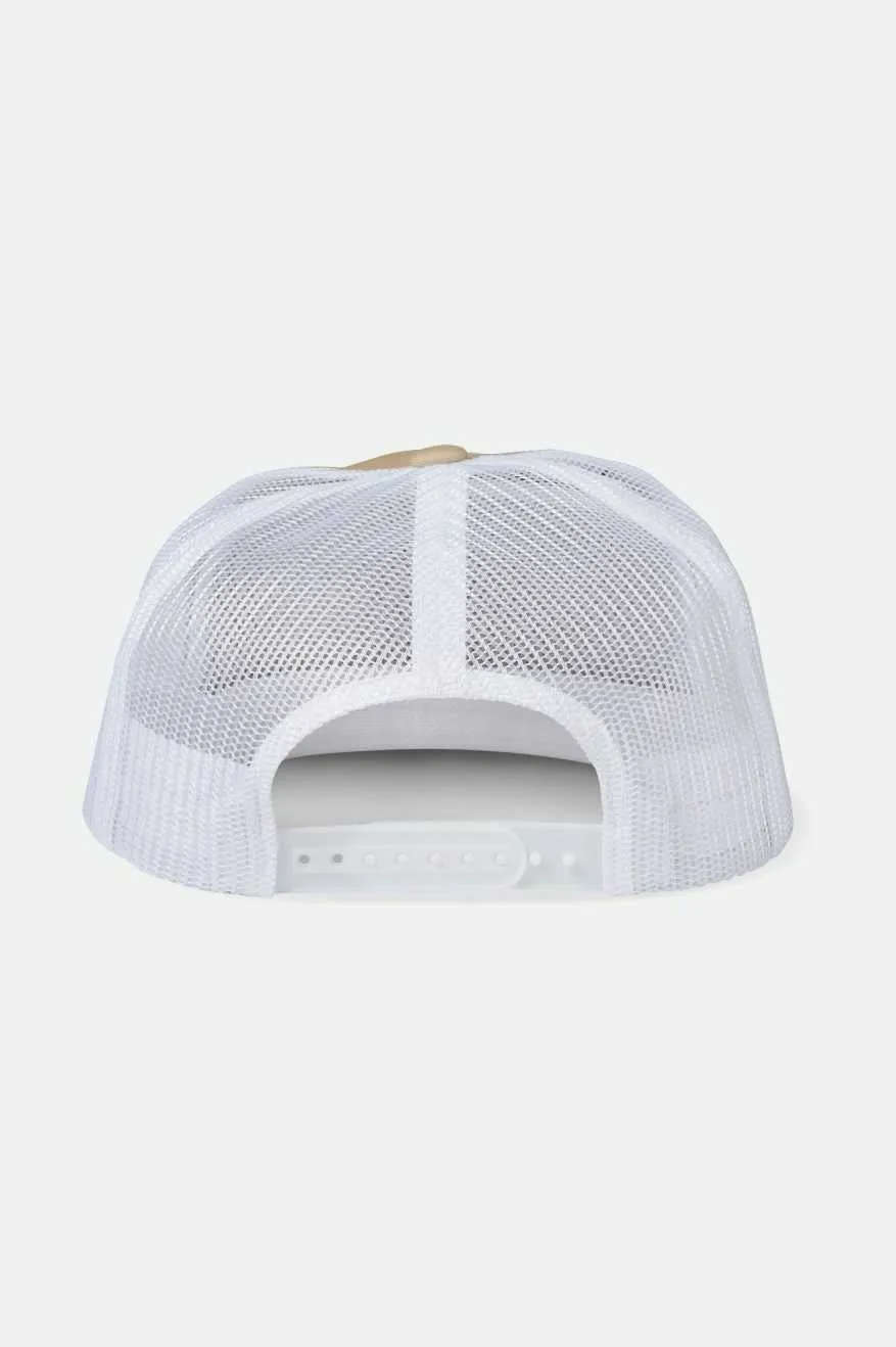Gateway Netplus Trucker Hat - Sand/Off White sold by Brixton product image thumbnail 2