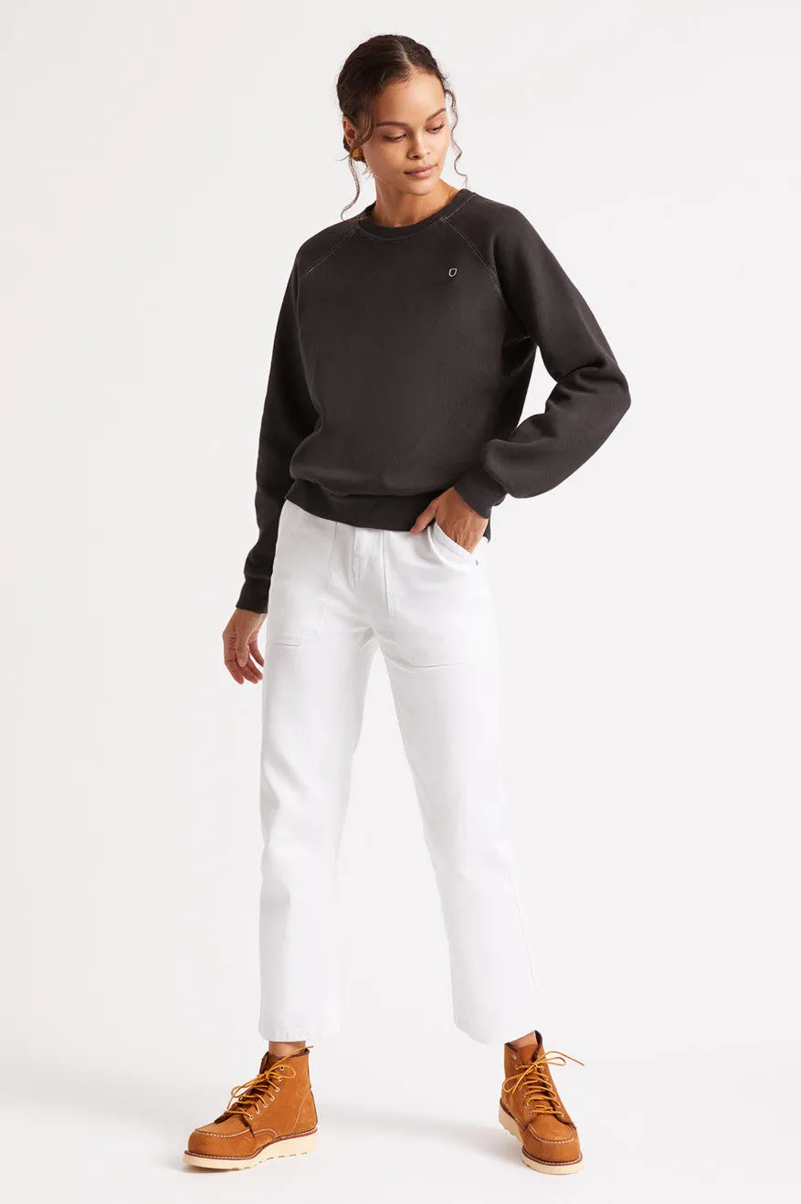 Vintage Raglan Crew - Washed Black sold by Brixton product image thumbnail 3