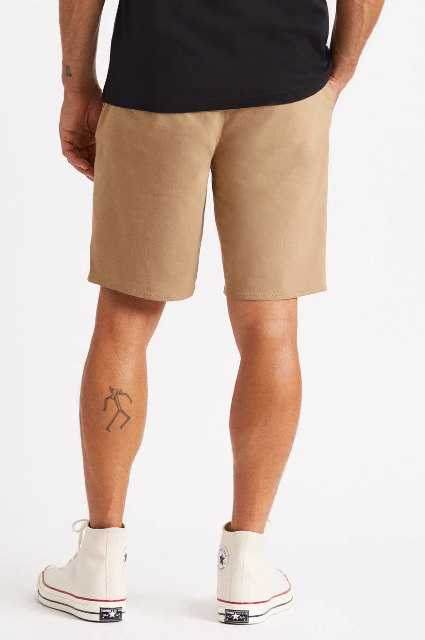 Madrid Crossover Short - Khaki sold by Brixton product image thumbnail 3