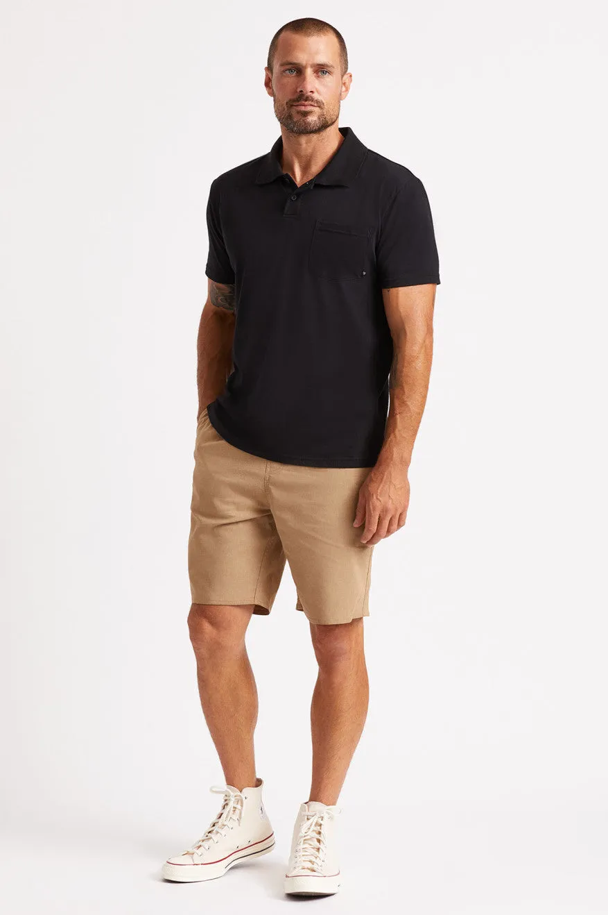 Madrid Crossover Short - Khaki sold by Brixton product image thumbnail 2