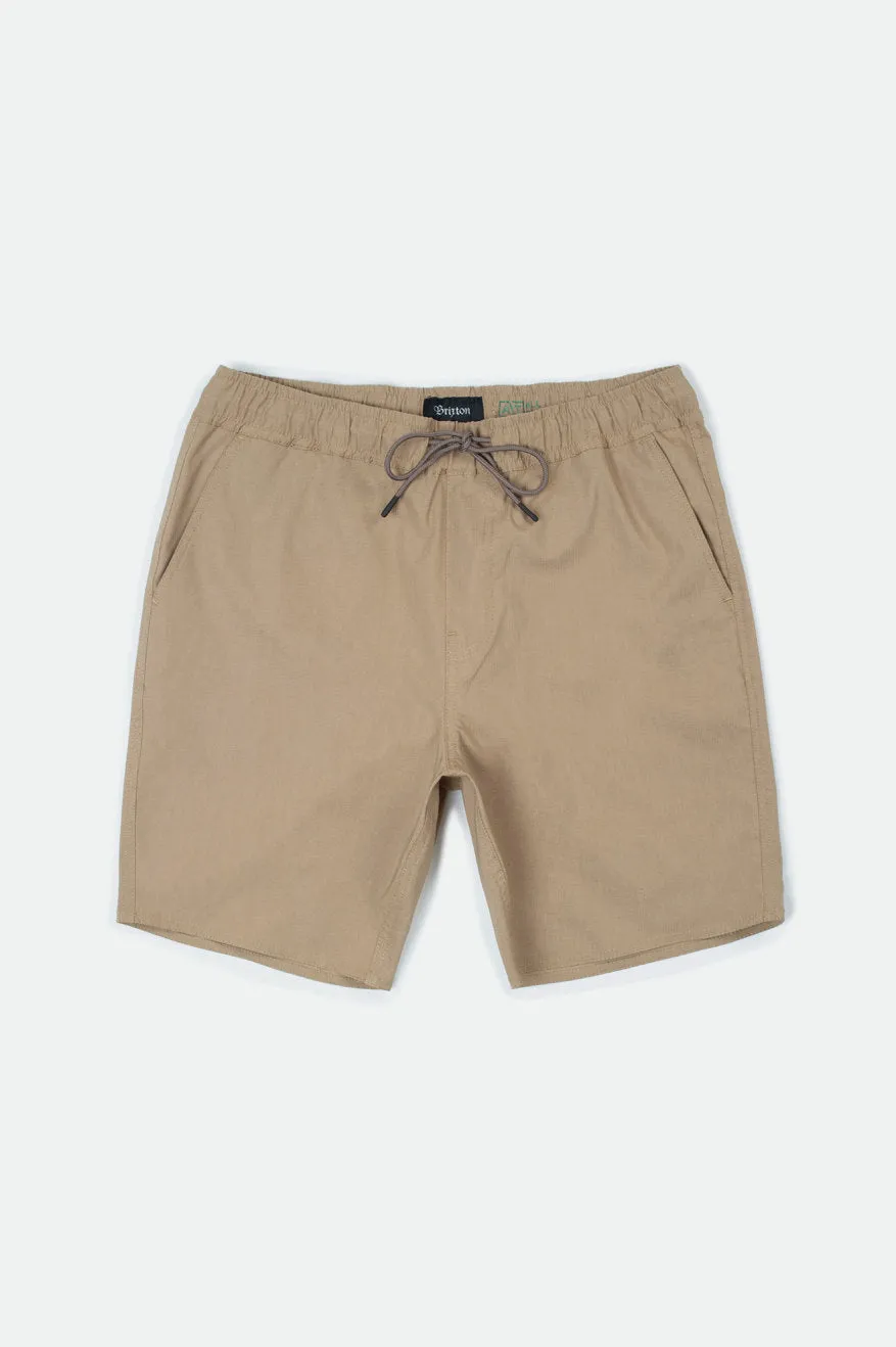 Madrid Crossover Short - Khaki sold by Brixton product image thumbnail 4