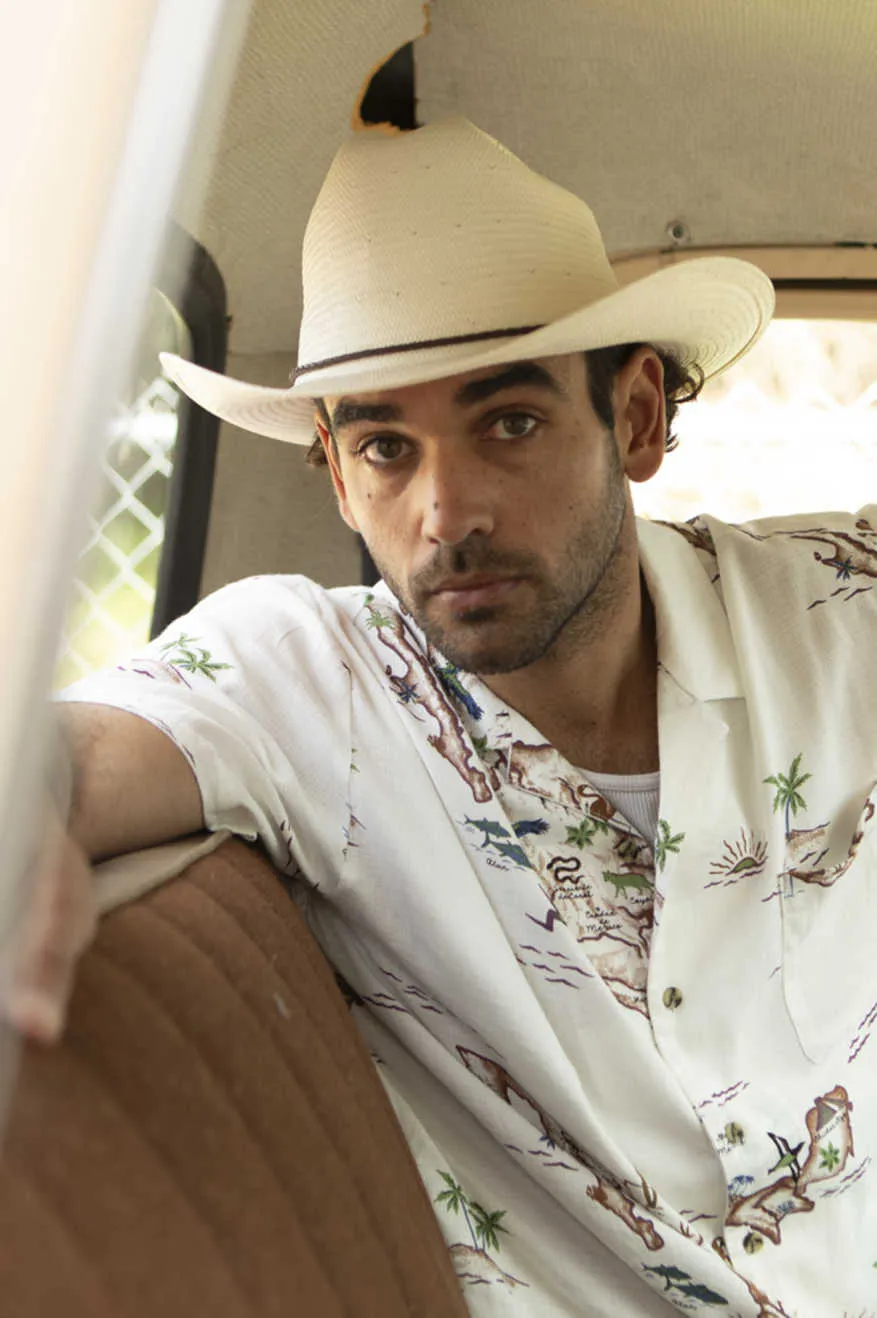 Range Straw Cowboy Hat - Off White sold by Brixton product image thumbnail 5