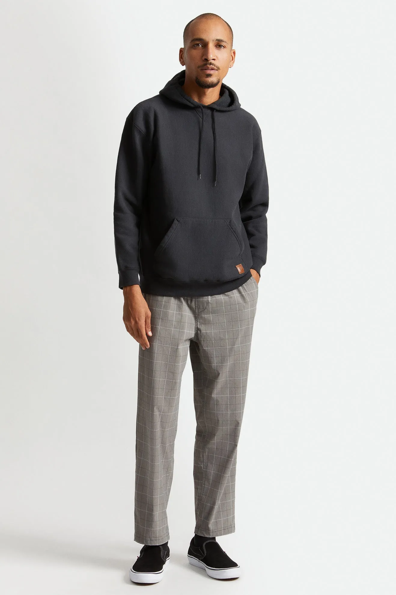 Steady Cinch Taper Utility Pant - Grey Plaid sold by Brixton product image thumbnail 2