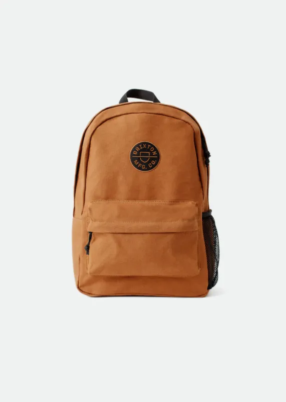Crest Backpack - Dark Khaki sold by Brixton