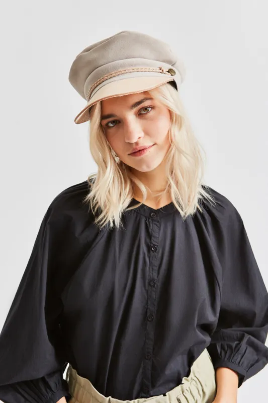 Kayla Cap - Dove/Natural sold by Brixton