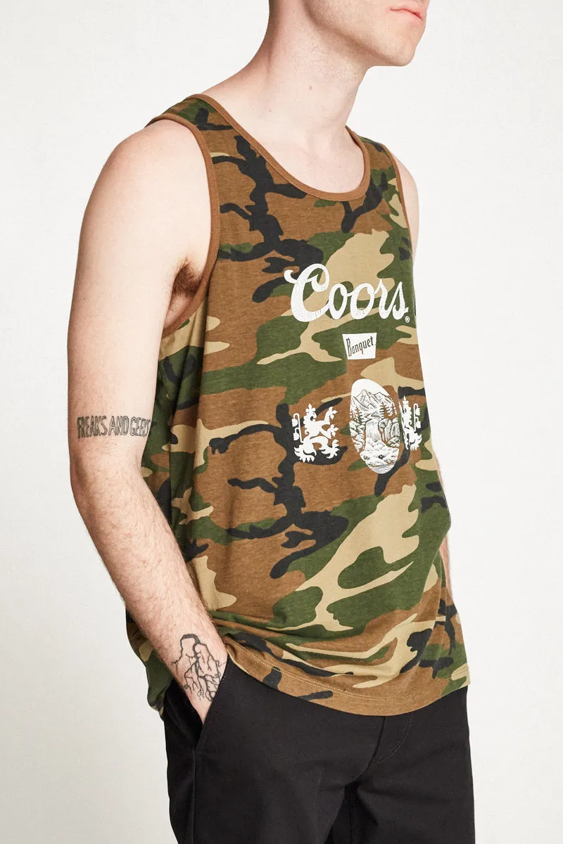 Hops Tank Top - Camo sold by Brixton product image thumbnail 2