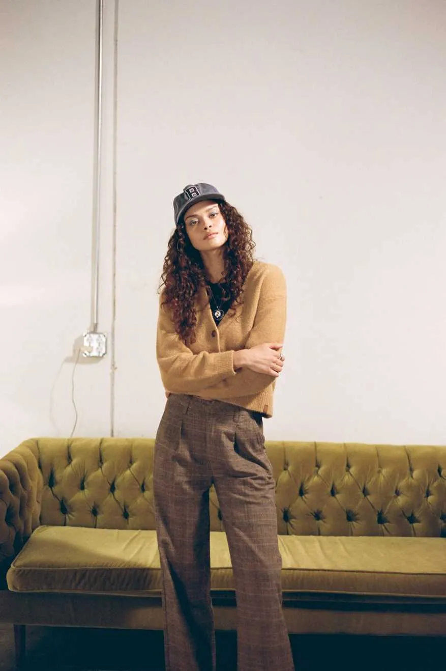 Big B Adjustable Hat - Blue Mirage Cord sold by Brixton product image thumbnail 3