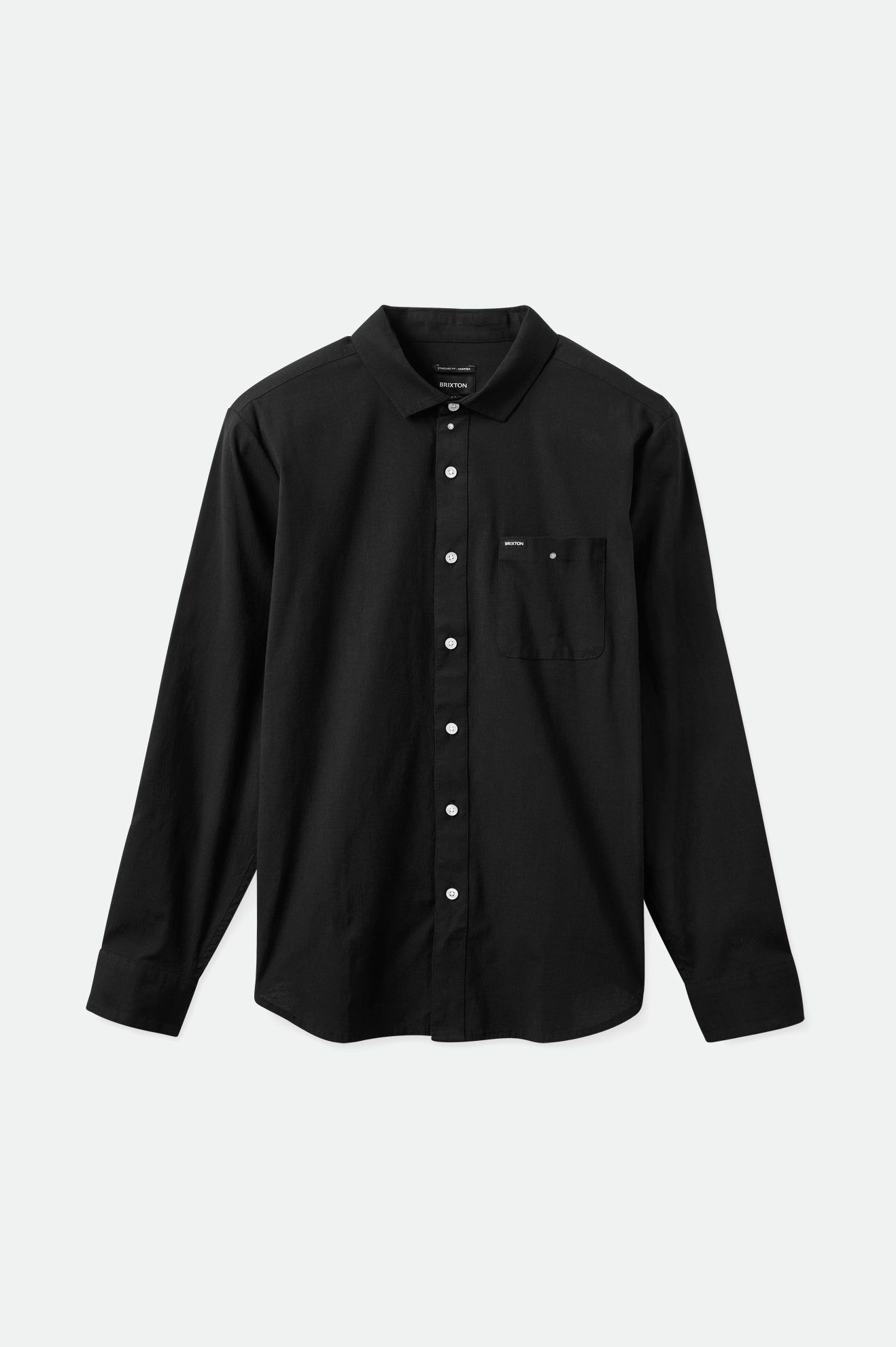 Charter Oxford L/S Woven - Black sold by Brixton product image thumbnail 5
