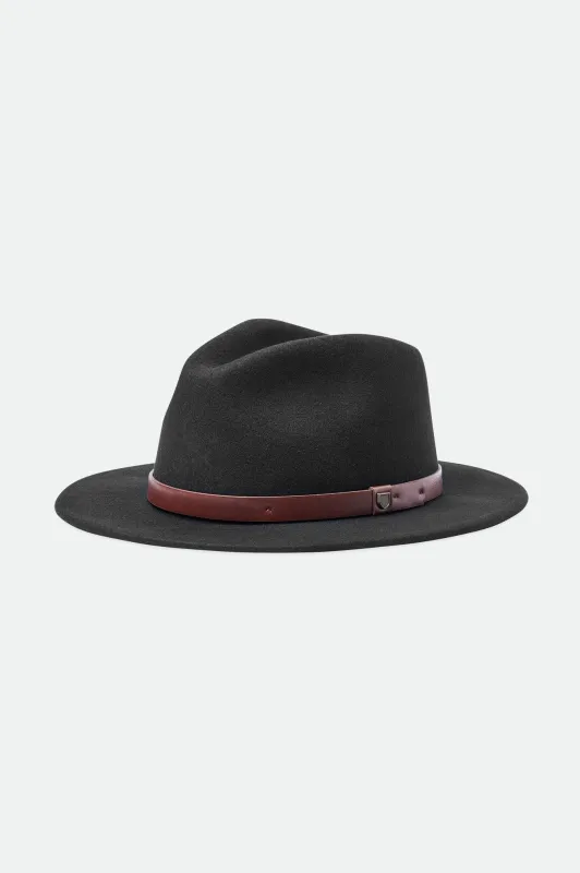 Messer Fedora - Black sold by Brixton
