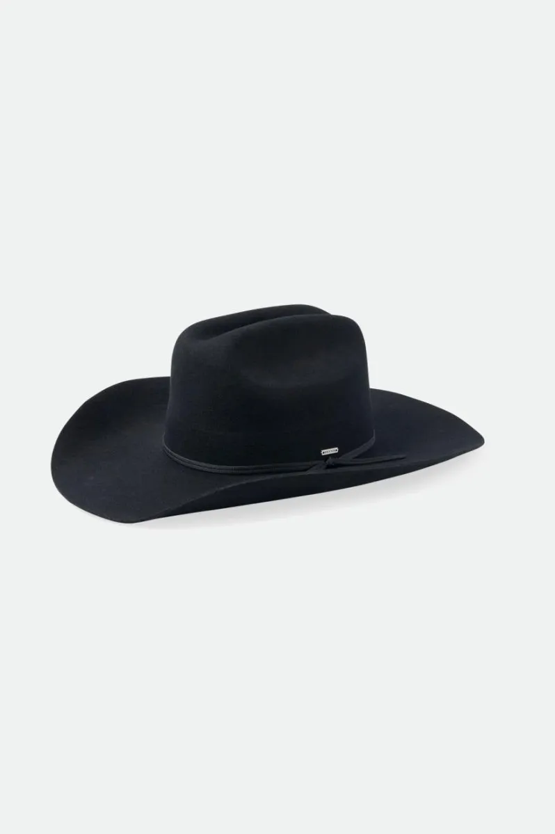 El Paso Reserve Cowboy Hat - Black sold by Brixton