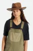 Capsule Straw Fedora - Brown sold by Brixton