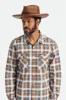 Capsule Straw Fedora - Brown sold by Brixton