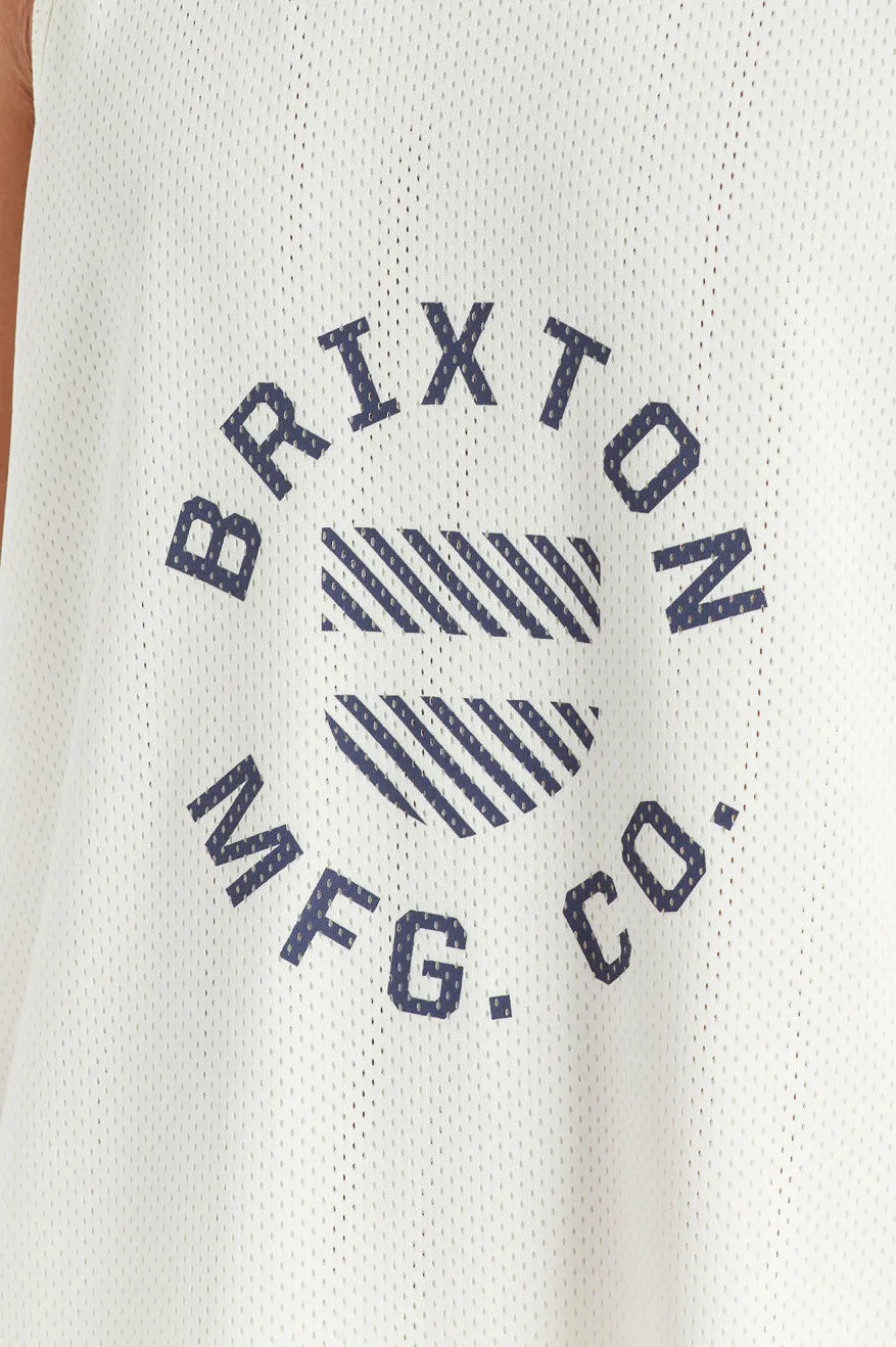 Shield Crest Tank - Off White sold by Brixton product image thumbnail 4