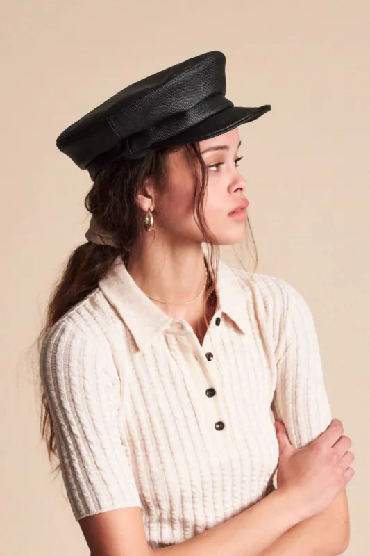 Fiddler Unstructured Women Cap - Black/Black sold by Brixton