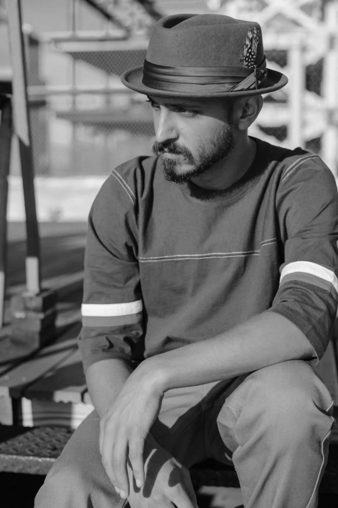 Stout Pork Pie - Black/Black sold by Brixton product image thumbnail 3