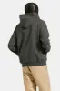 Embroidered Heavyweight Oversized Hoodie - Washed Black sold by Brixton