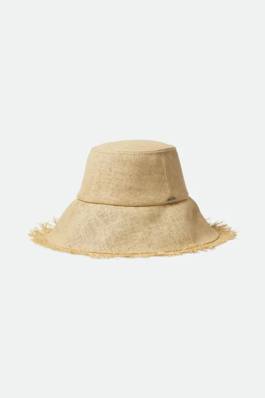 Alice Packable Bucket Hat - Tan sold by Brixton