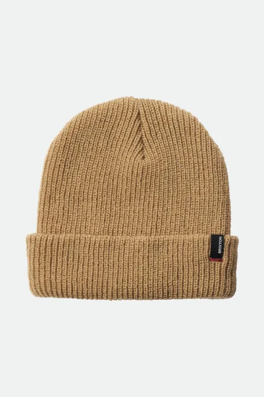 Heist Beanie - Khaki Sand sold by Brixton