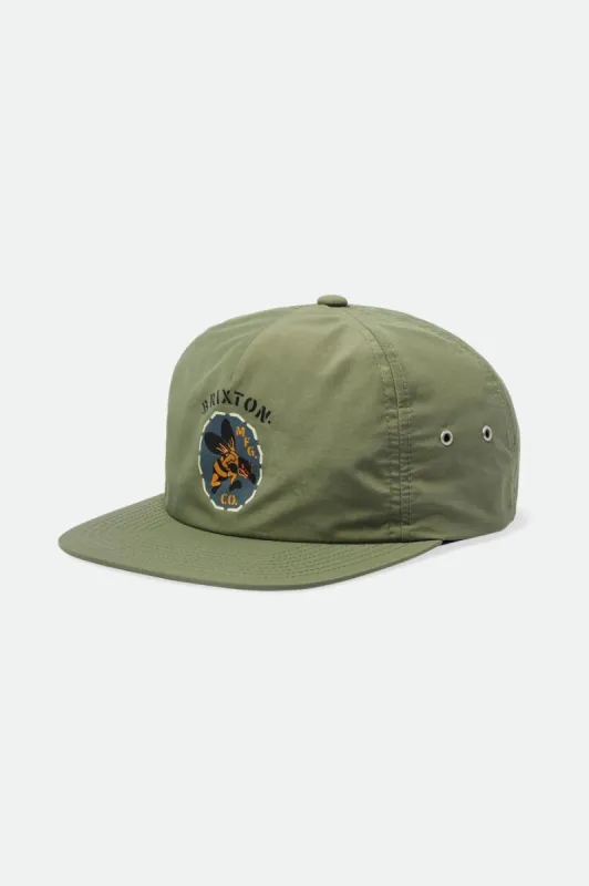 Reeder MP Cap - Olive Surplus sold by Brixton