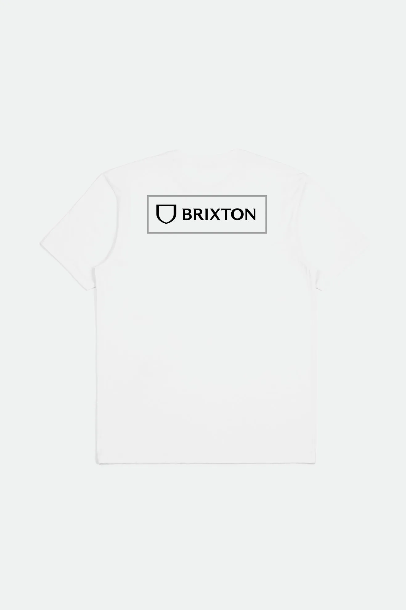 Alpha Block S/S Tailored Tee - White/Grey sold by Brixton product image thumbnail 2