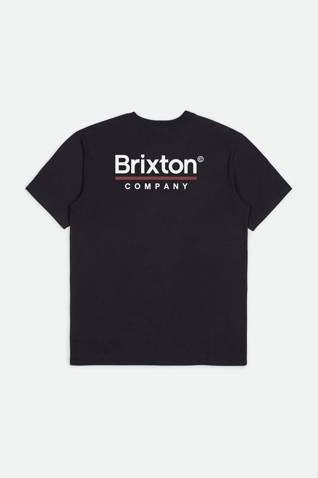Palmer Line S/S Standard Tee - Worn Wash Black sold by Brixton product image thumbnail 2