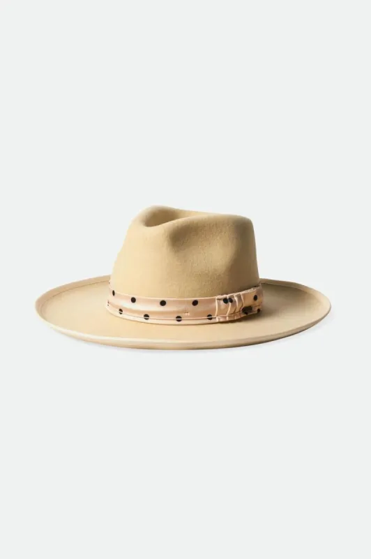 Reno Fedora - Biscotti/Black sold by Brixton