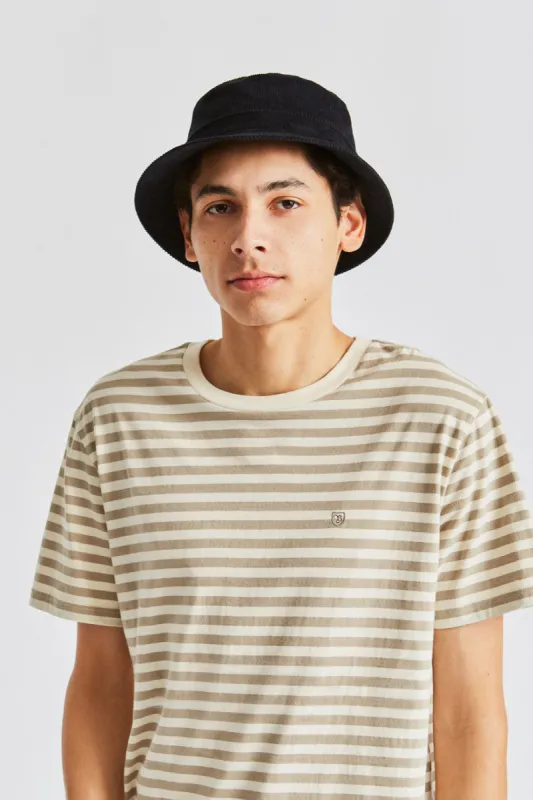 B-Shield Bucket Hat - Black sold by Brixton