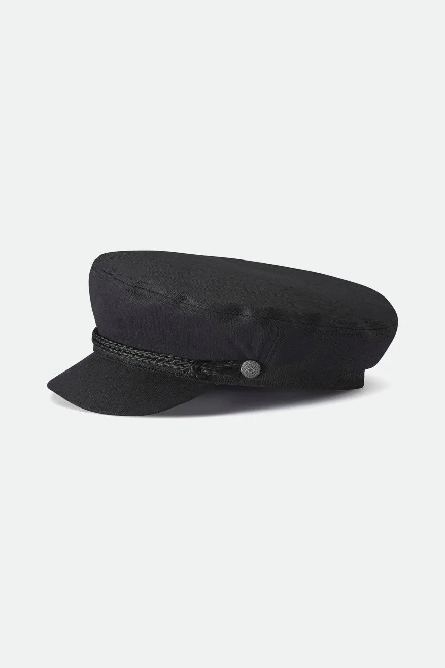 Fiddler Cap - Black sold by Brixton