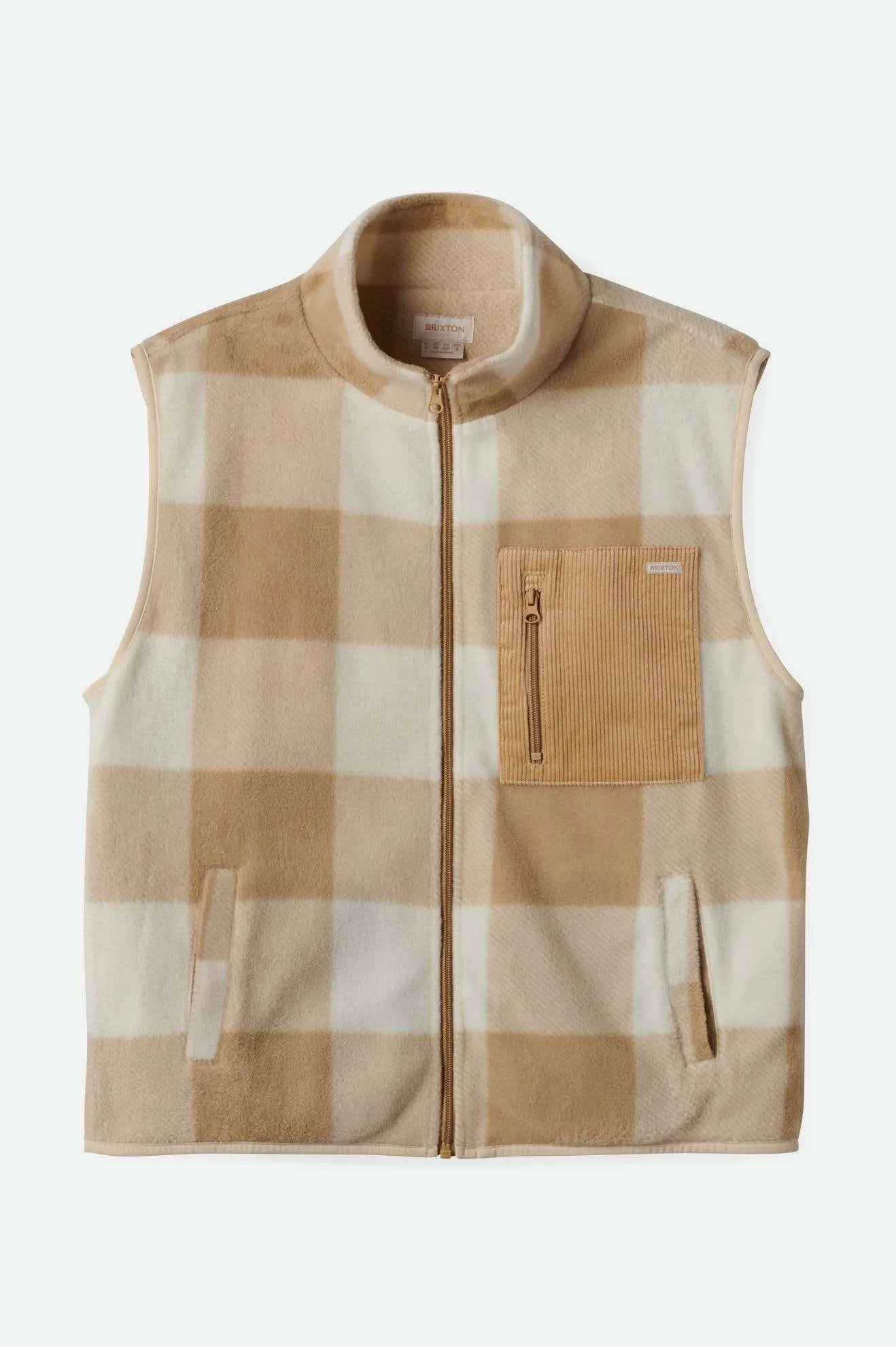 Arctic Fleece Vest - Sand sold by Brixton product image thumbnail 2