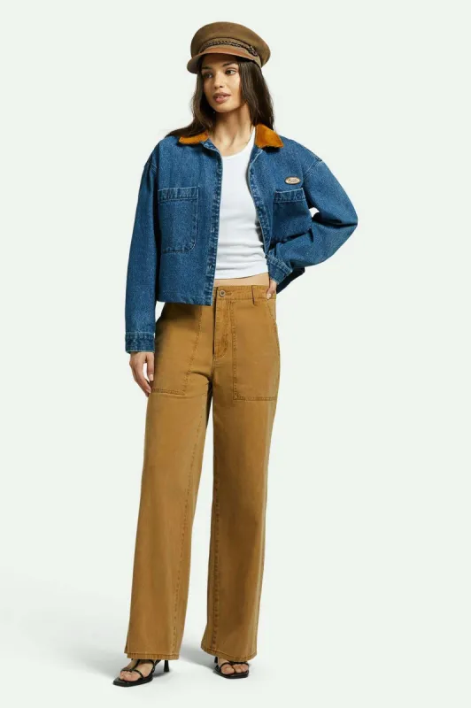 Vintage Military Lightweight Pant - Washed Copper sold by Brixton