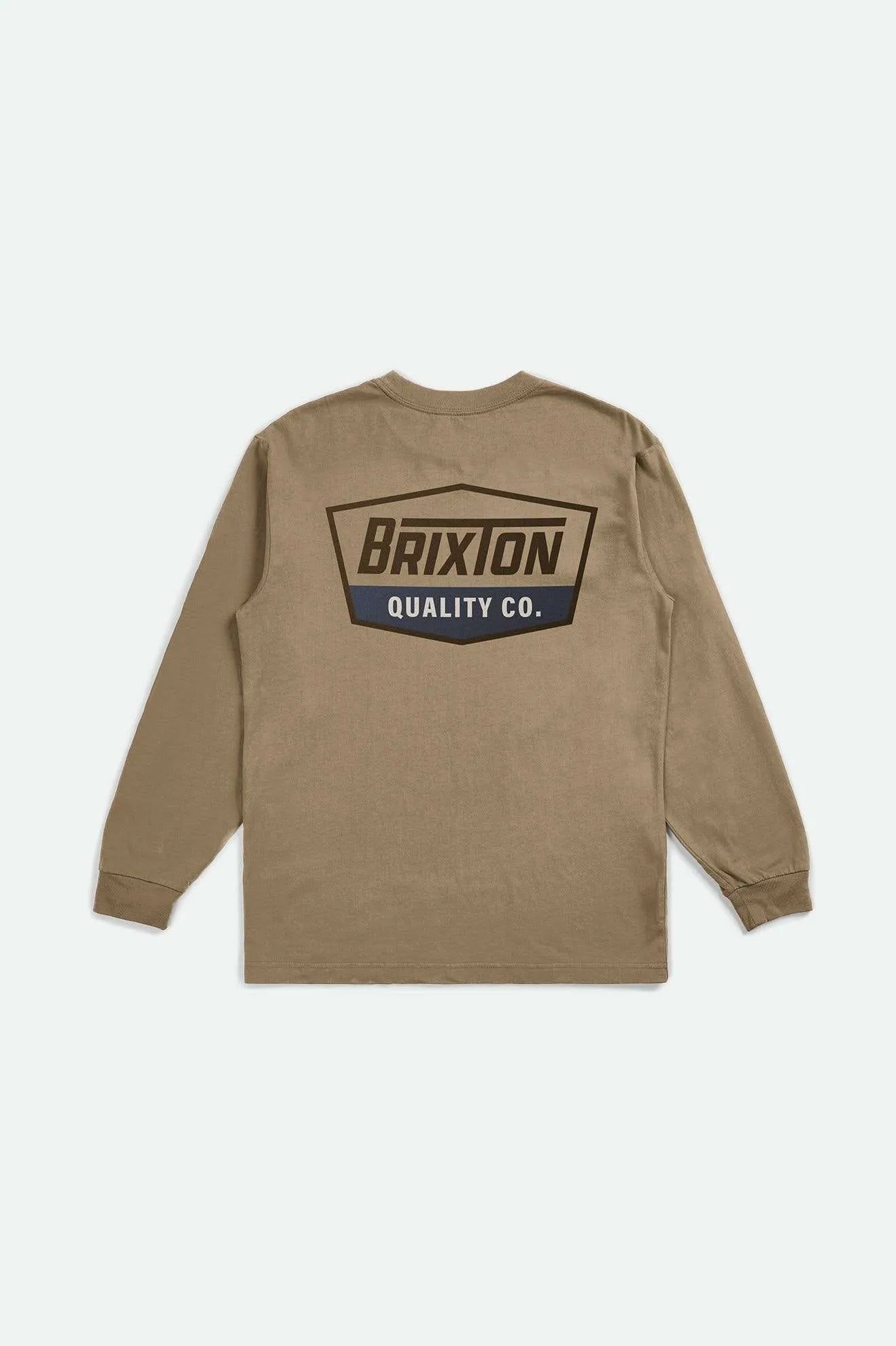 Regal L/S Standard T-Shirt - Tiger's Eye/Brown/Navy sold by Brixton product image thumbnail 2