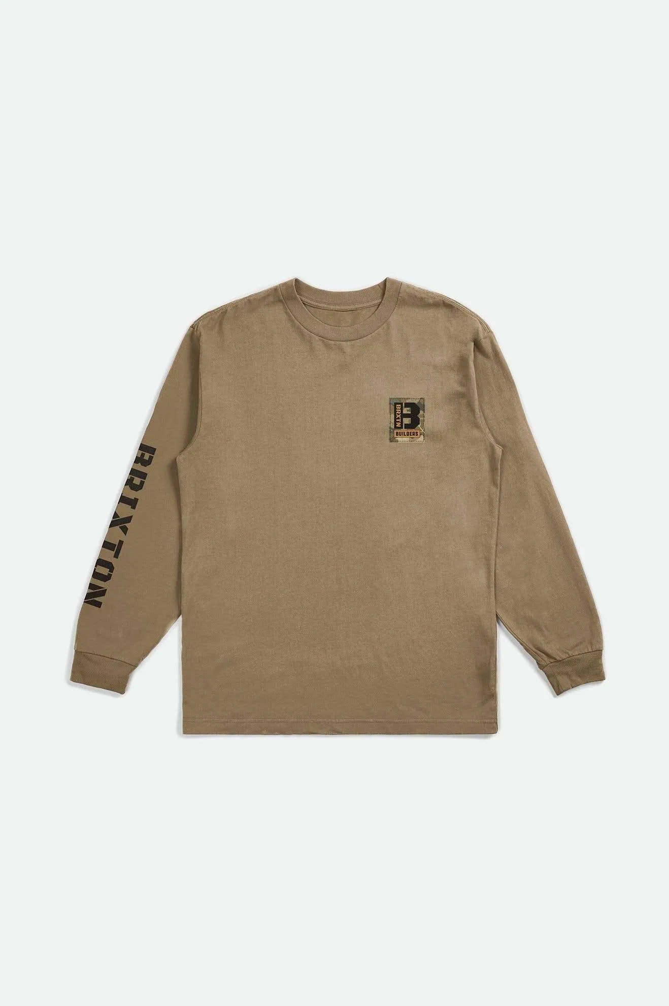 Builders L/S Standard T-Shirt - Tiger's Eye sold by Brixton
