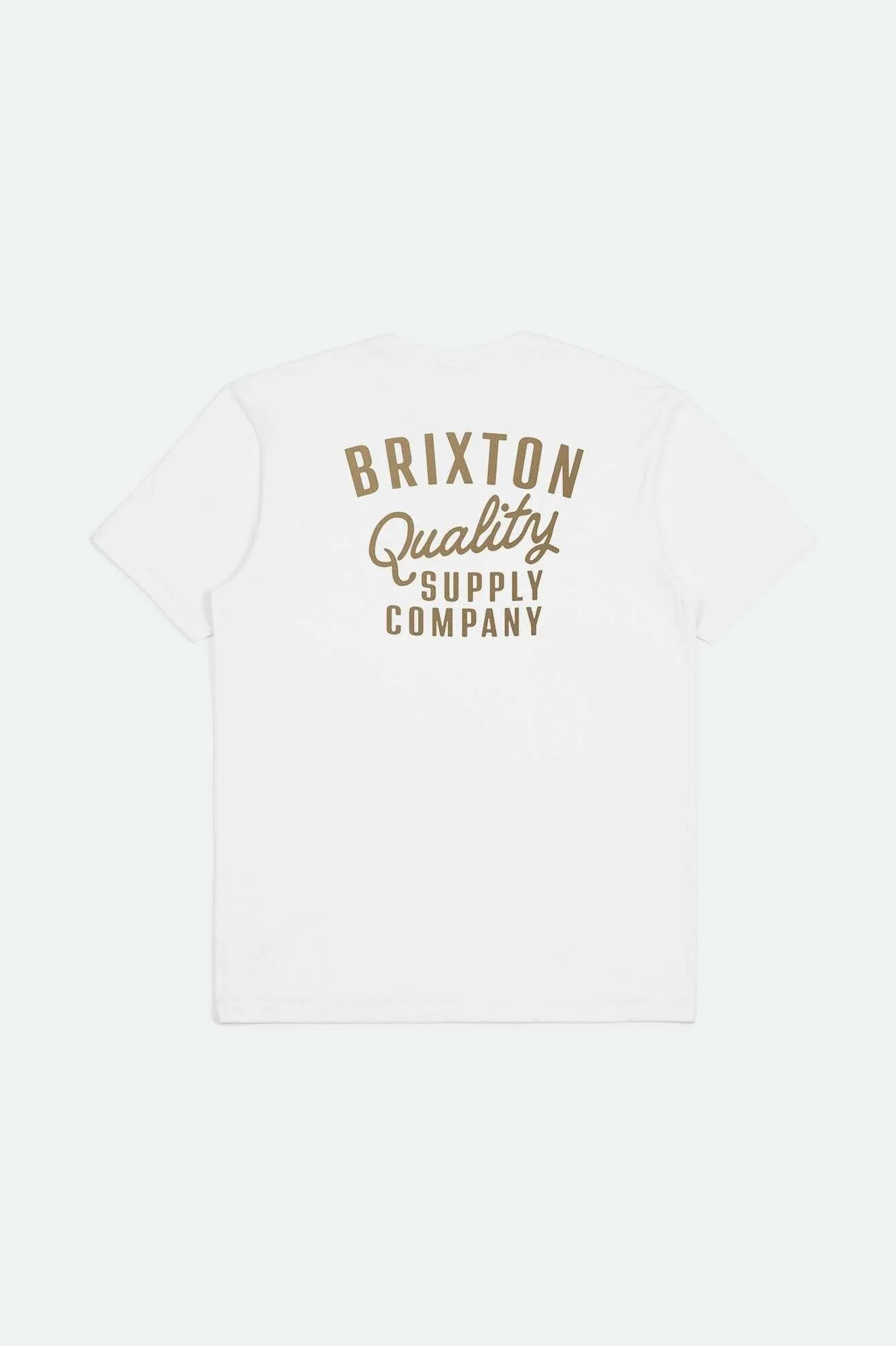 Hubal S/S Tailored T-Shirt - White/Brass sold by Brixton product image thumbnail 2