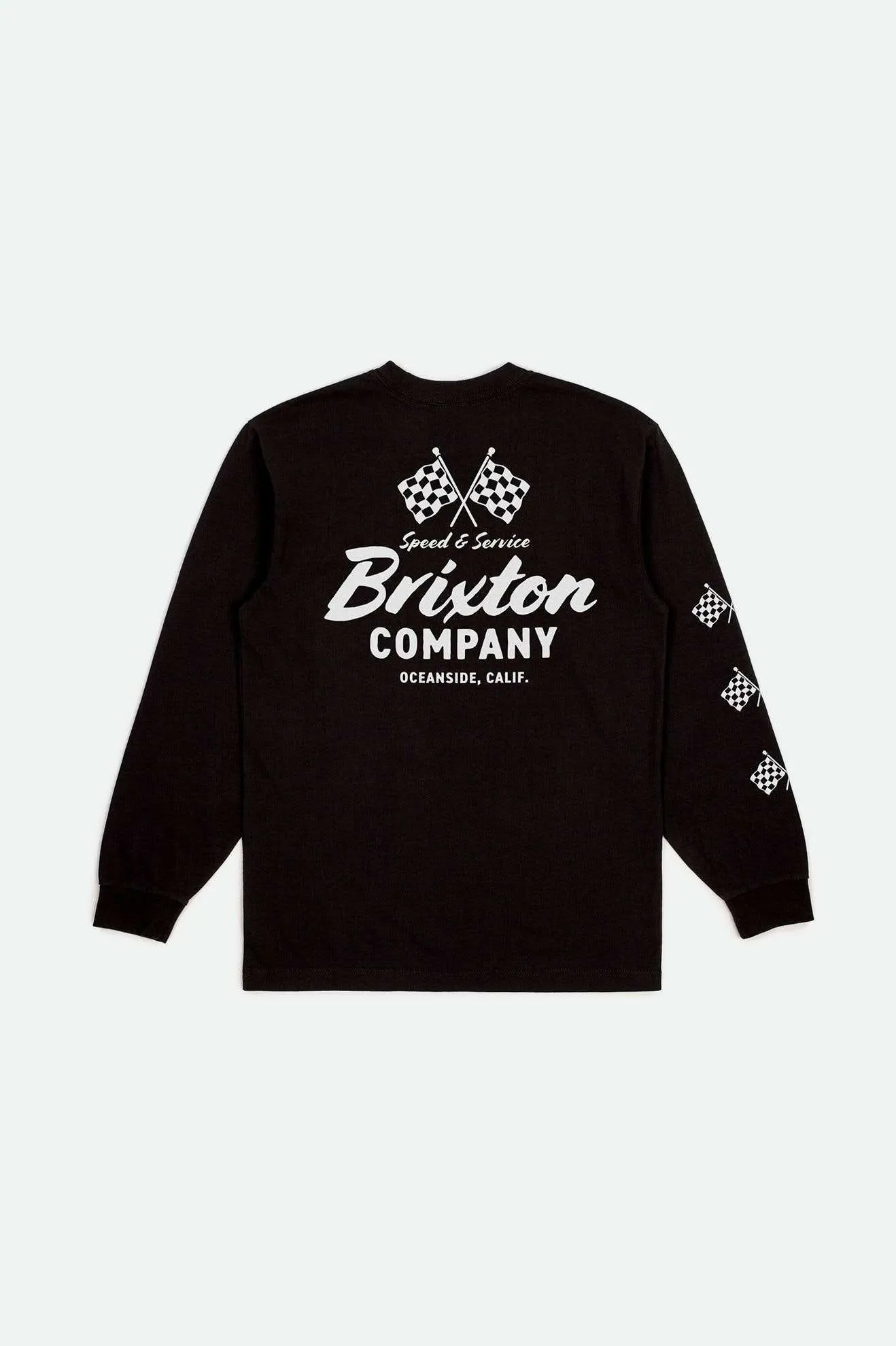 Wayburn L/S Standard T-Shirt - Black sold by Brixton product image thumbnail 2