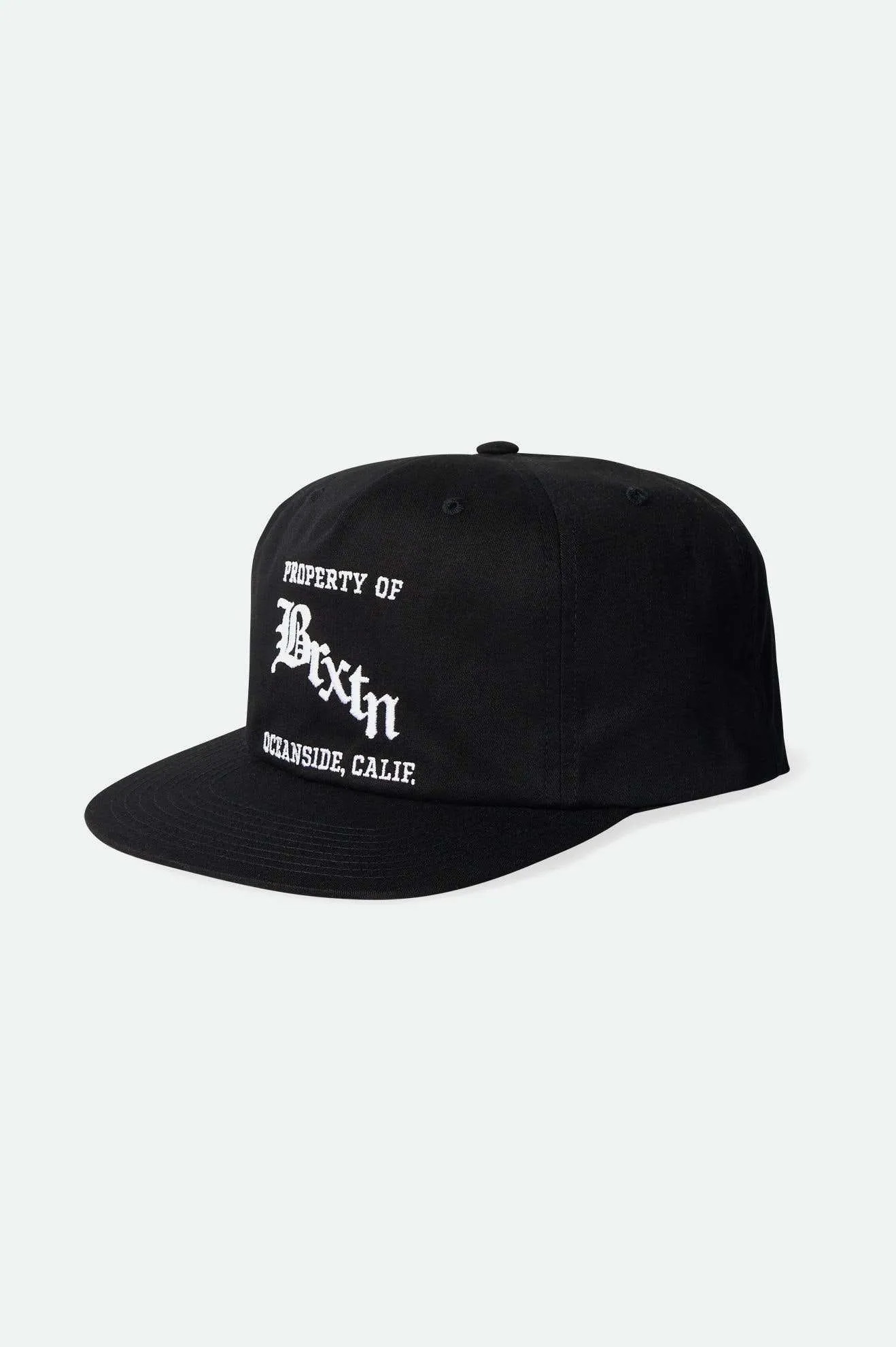 Home Team Snapback - Black sold by Brixton